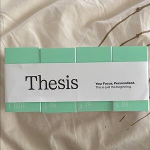 THESIS- Personalized Focus Supplements